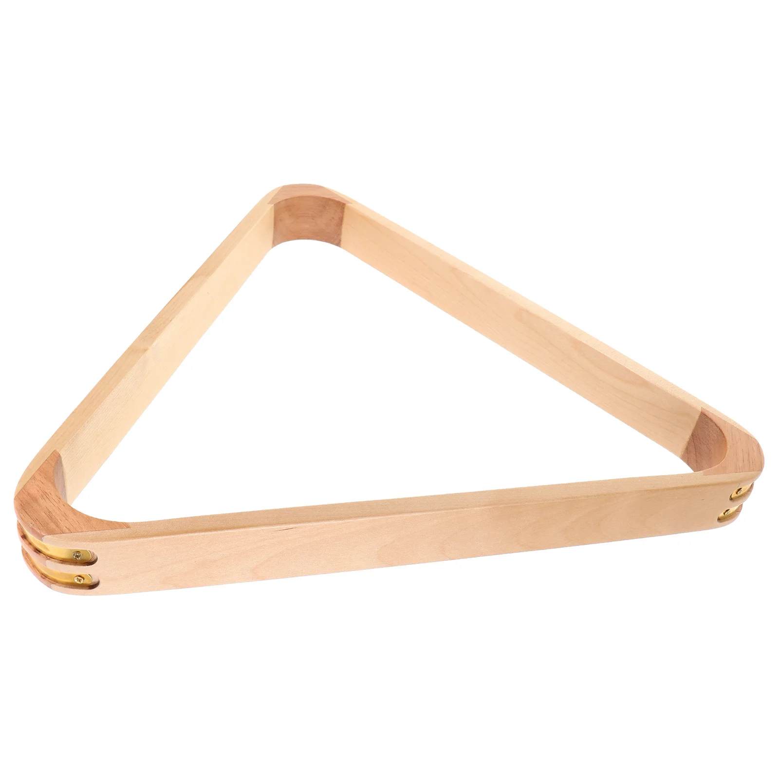 

2Pcs Solid Wood Billiard Triangle Rack Precision Pool Ball Holder Compact Wooden Pool Table Accessories for Professionals and