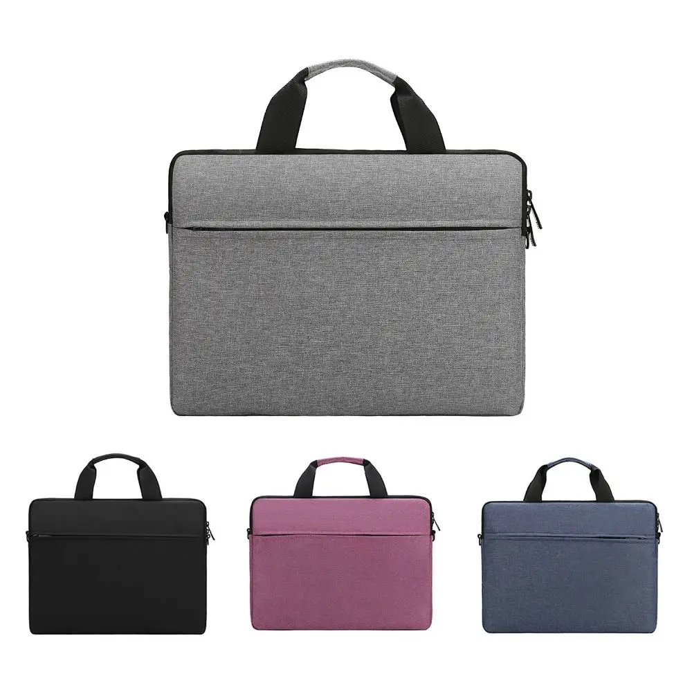 New Shockproof Laptop Sleeve Case Ultra Thin Business Shoulder Bag Fashion Large Capacity Notebook Cover