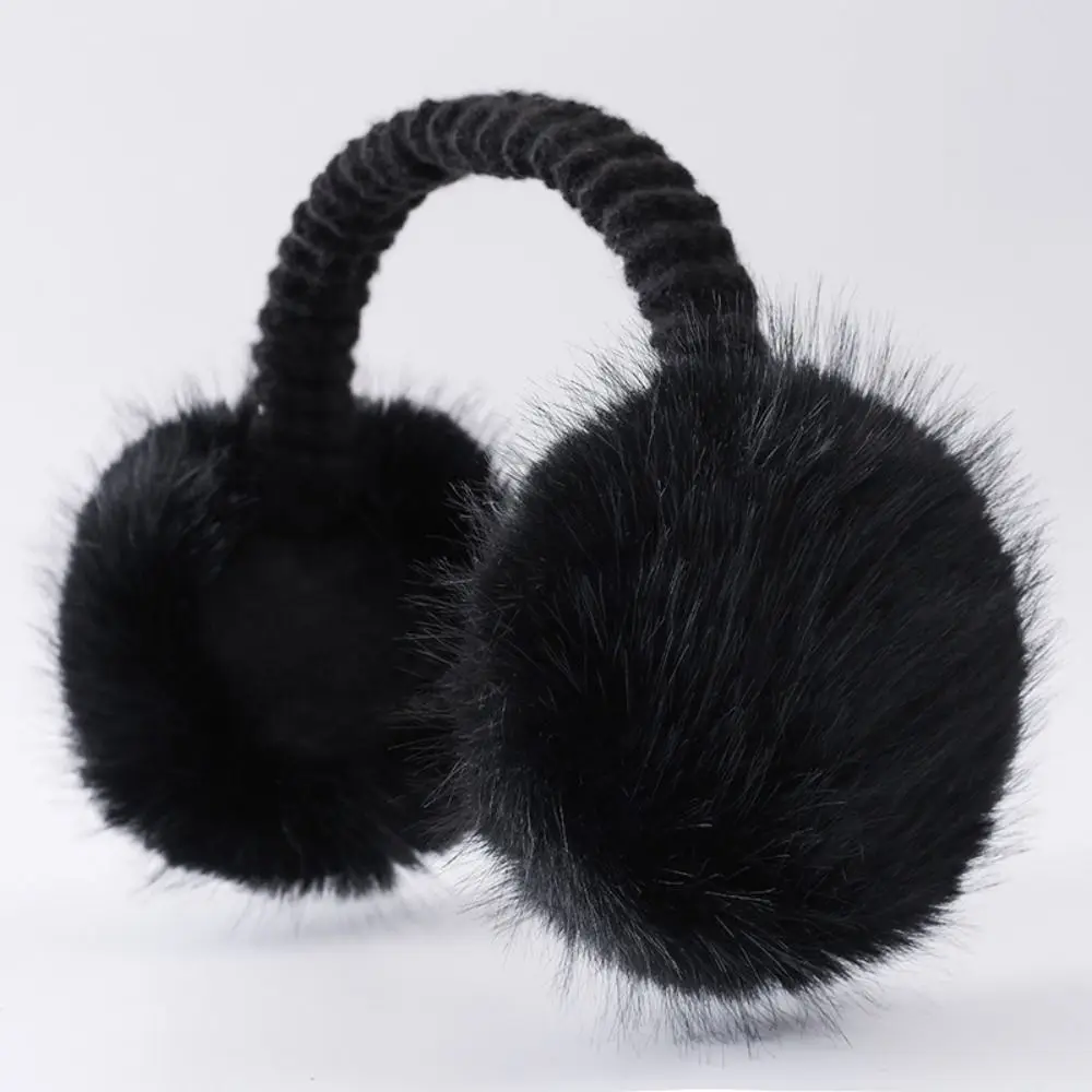 الشتاء الدافئة طوي غطاء للأذنين الباردة حماية التجمد للطي الأذن دفئا سميكة لينة سماعات الأذن للنساء الرجال في الهواء الطلق #4