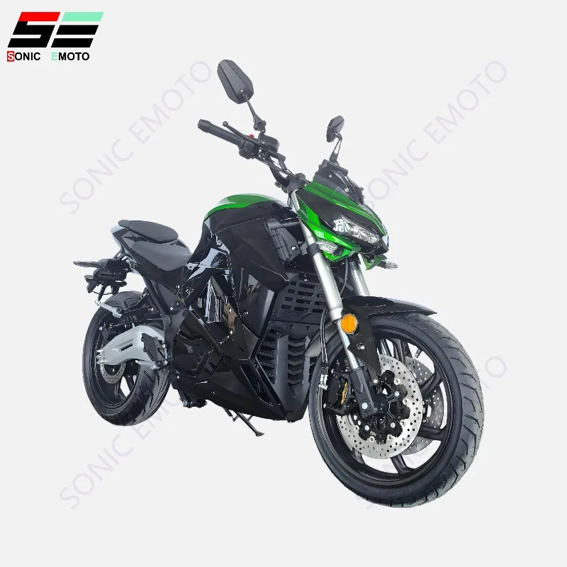 أحدث دراجة نارية كهربائية Hypersport لعام 2025 ريترو 140 كم/ساعة سرعة 300 كجم أقصى تحميل 2 مقاعد دراجات نارية كهربائية #5