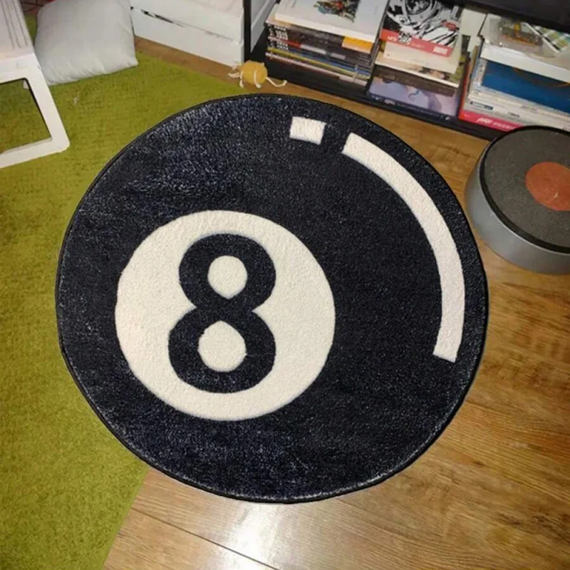 

ВИКАМА №. Ковер для бильярдной комнаты 8 Billiards: комфортный, мягкий и теплый, противоскользящий коврик для дивана-реклайнера, ковер для кабинета, игровой комнаты, домашнего декора