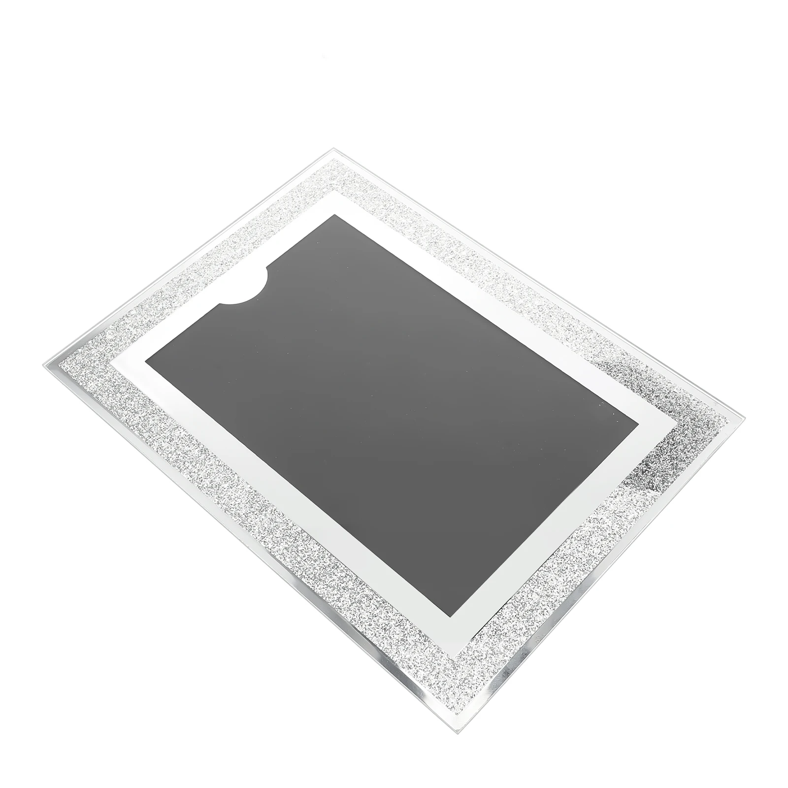 

Photo Frame Desktop Picture Holder for Home Bedroom Bathroom Decor Crystal Clear Frame for Protecting Precious