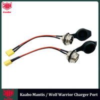 Original Kaabo Charging Port for Kaabo Mantis 8/10 Kaabo Wolf Warrior X /11 King+ Kaabo Wolf Warrior/King GT Pro Elecric Scooter