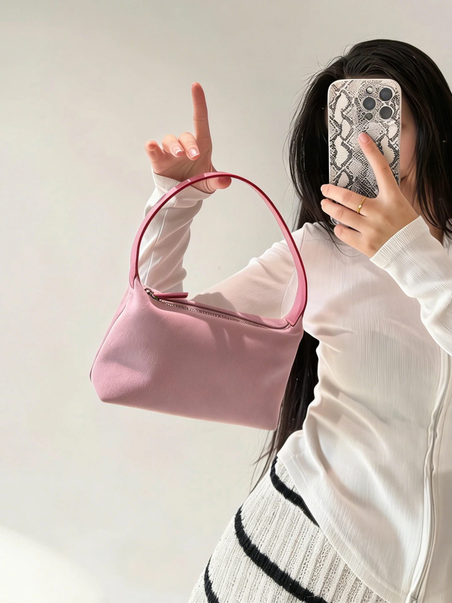 

Korean Sle Matte Suede Underarm Bag Winter New Dongdaemun Loose Sensation Ele Handbag Single oulder Bag for Women