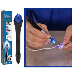 5 Second UV Repair Glue Pen Multifunctional Welding Compound Quick Fix Plastic Ceramic Cable Adhesive Uv Light Repair Tool Pen