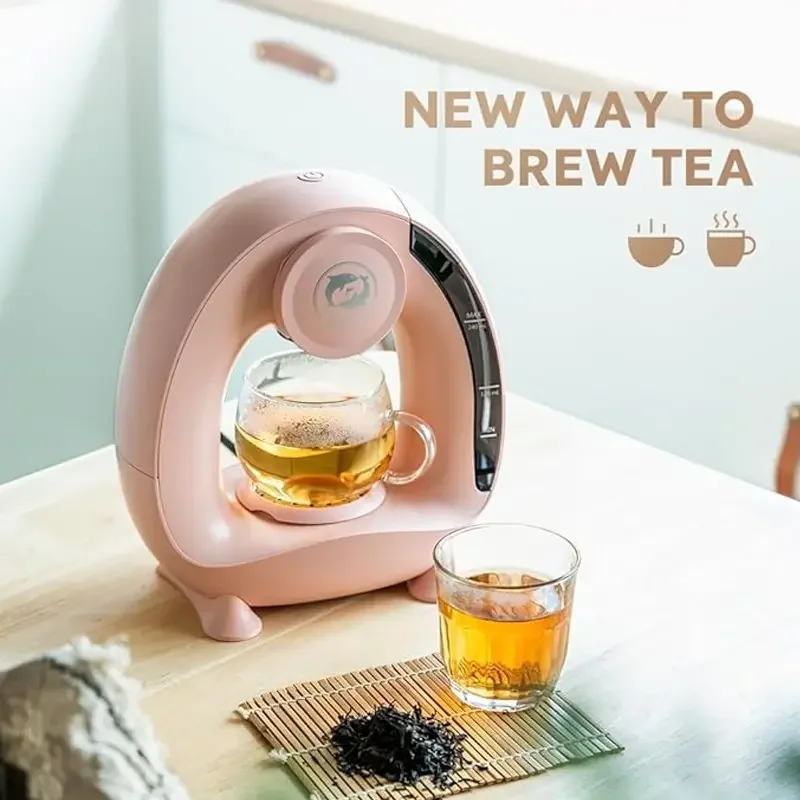 Mini Q Portable Coffee Maker American coffee machine pink drip type household mini small teapot semi-automatic coffee machine