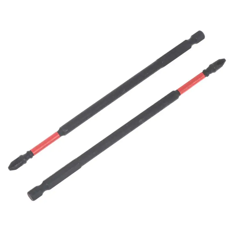 Pozidriv #2 PZ2 Screwdriver Bit Set for Impact Drivers 4PCS 6Inch S2 Alloy Steel for Home Renovation Projects