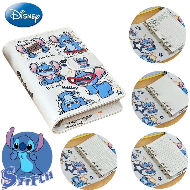 Disney Stitch милый блокнот A6