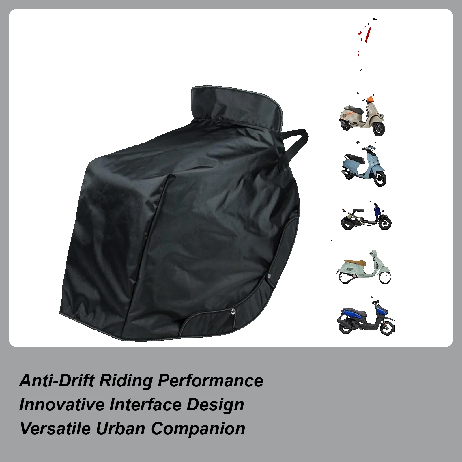 

Winter Scooter Blanket Warm Quick-Release Electric Scooter Apron Lap Cover For Women Men Adults Outdoor Rides Motorcycle Cycling