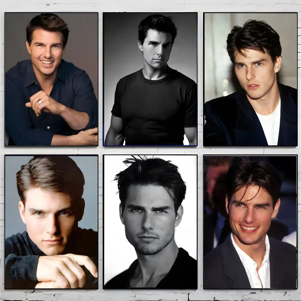 Legendary Action Actor Tom Cruise Poster Premium Decor Art & Gift for Household Lounge Home Ornaments