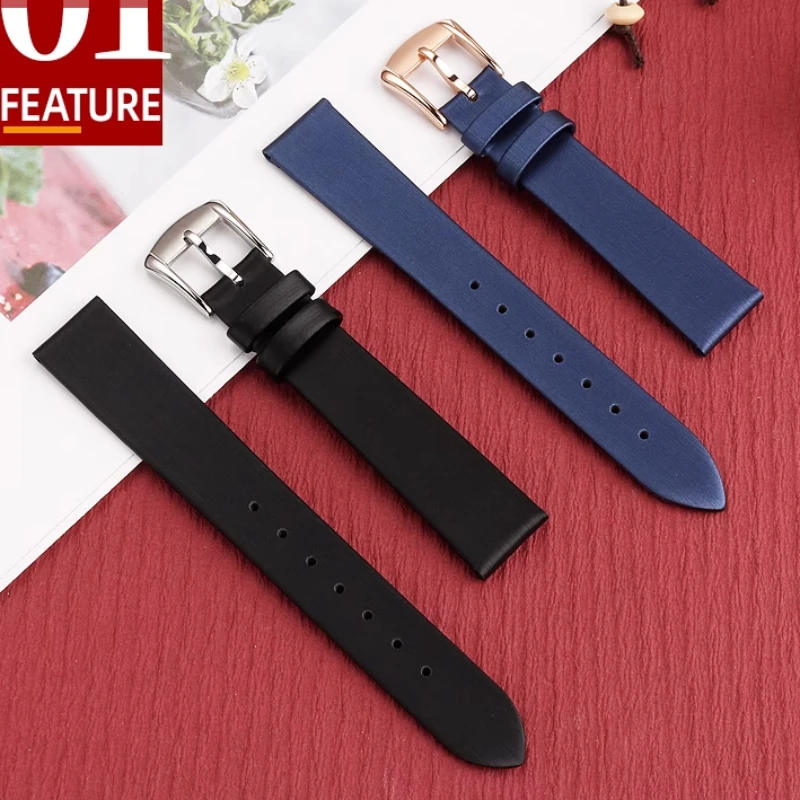 Dark blue universal Silk watchband Men women 6 8mm 10mm 12mm 14mm 16mm 18mm 20mm Milanese Watch Strap Accessories thin Bracelet