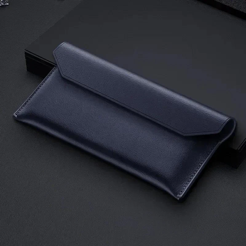 For Samsung Galaxy Z Fold 8 Wide 8 Ultra TriFold 7 Special SE W25 6 5 4 3 Genuine Leather Magnetic Sleeve - view 5