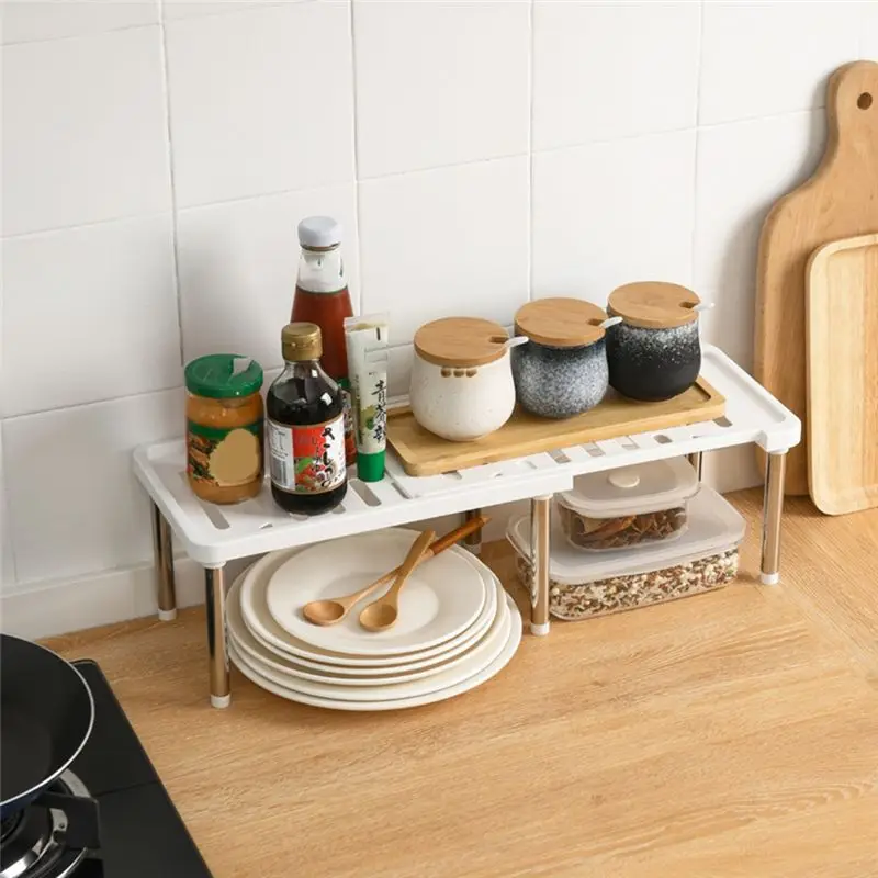 Retractable Sink Storage Rack Retractable Storage Rack Seasoning Bottle Storage Rack