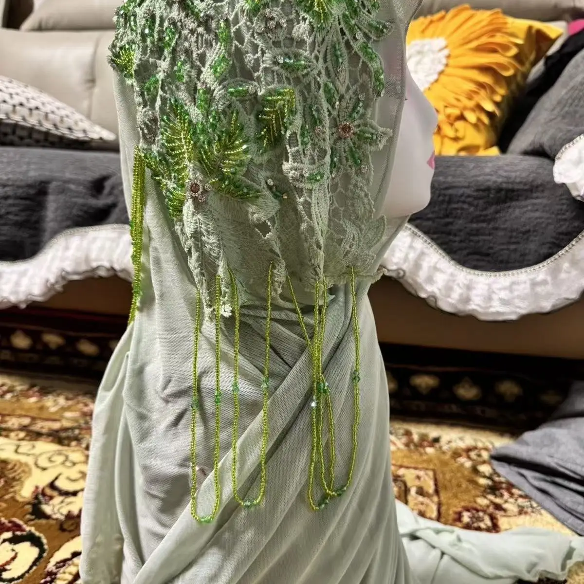 Abaya Hijab Muslim Women Shawl Lace Headscarf Luxury Tassels Scarf Malaysia Prayer Kufi Islam Saudi Arabia Turban Lace 05526 4