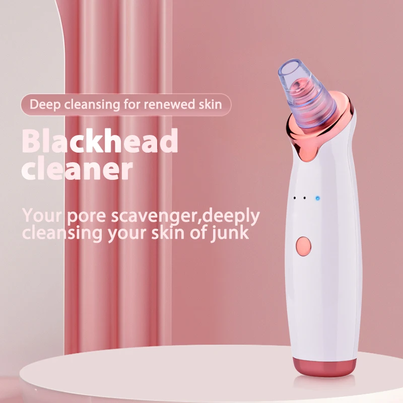 Em estoque transporte da gota rápida 3 modo de sucção máquina de beleza de limpeza facial removedor de pele morta rosto vácuo remoção cravo pele