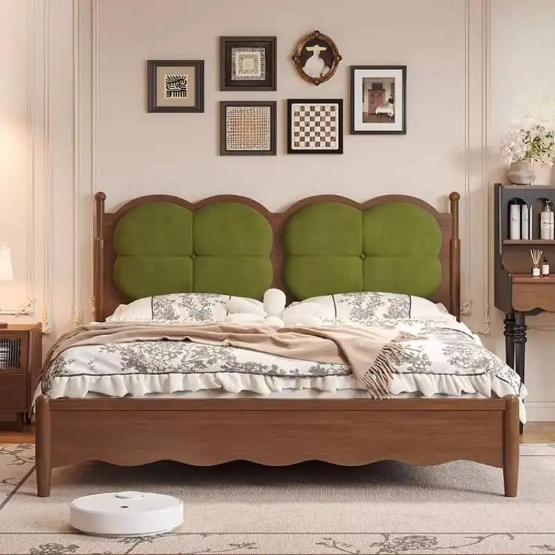 

Green Price Double Bed Vintage Wooden Designs Adults Cloud Double Bed Japanese Luxury Modern Camas De Dormitorio Furniture