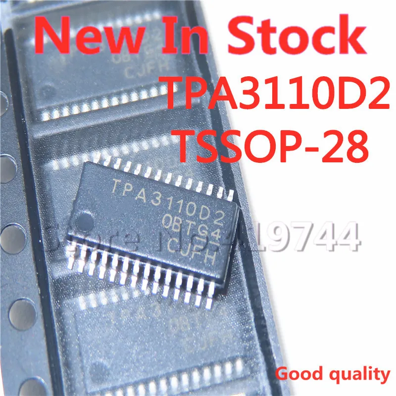 5PCS/LOT TPA3110D2 TPA3110D2PWPR audio power amplifier power amplifier integrated circuit HTSSOP-28 NEW In Stock