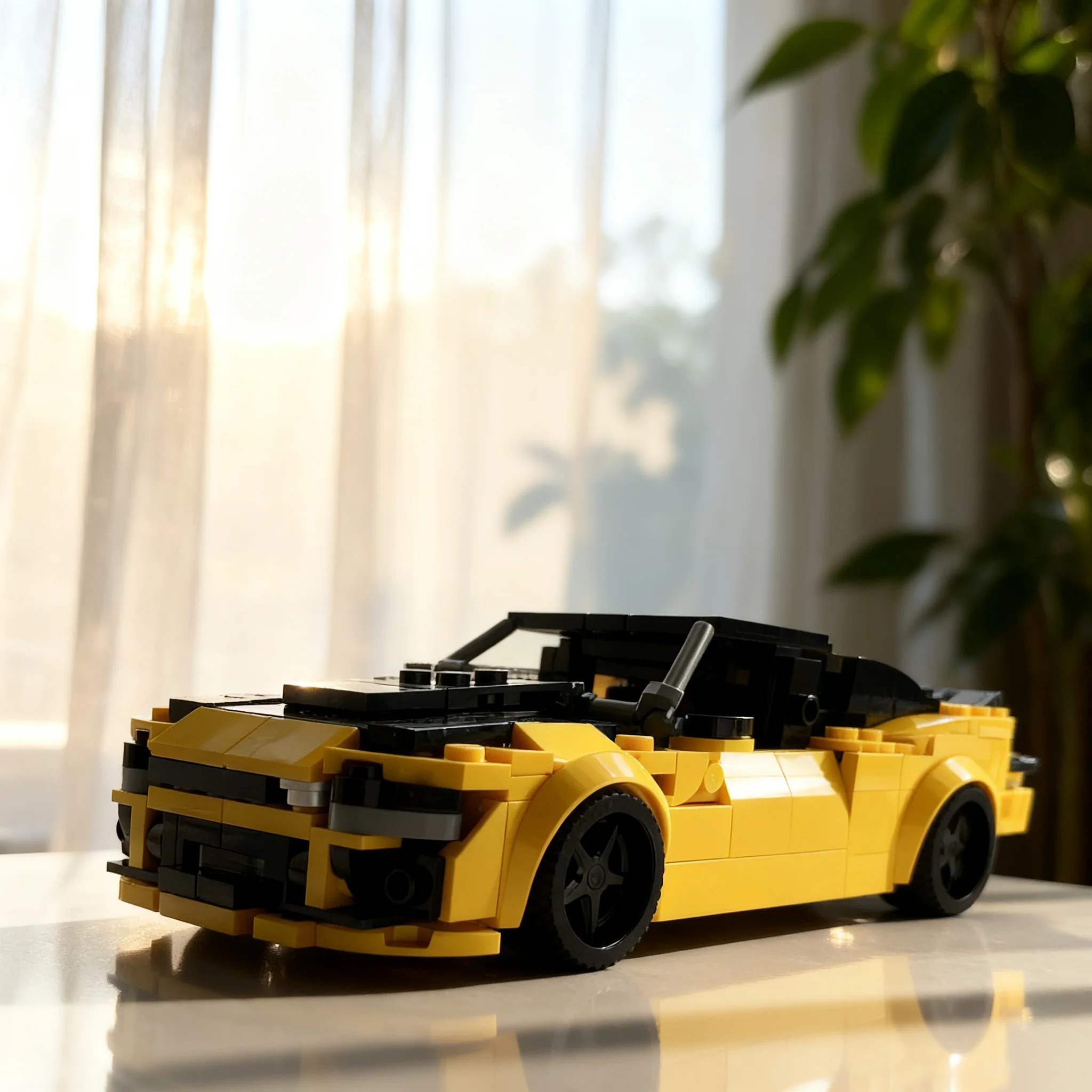 365pcs MOC Dodge Charger SRT Hellcat Redeye Alt City Champions Model Building Blocks Christmas Gift Construction Toy Creative