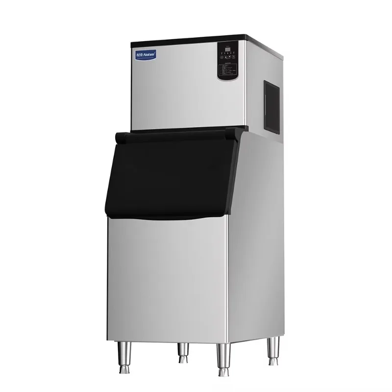 80kg/24H Stainless Steel Commercial Ice Maker Cube Ice Machine for Home Hotel Restaurant Tea Shop Sale
