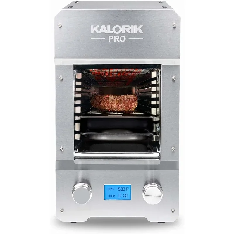 

Kalorik Electric Steak Grill, Stainless Steel Cooking Appliances