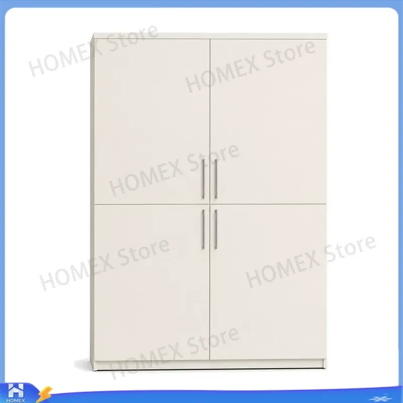 Custom Floor to Ceiling Wardrobe System Full Wall Combined Closet Cabinet Melamine Finish Bedroom Storage Furniture Modular