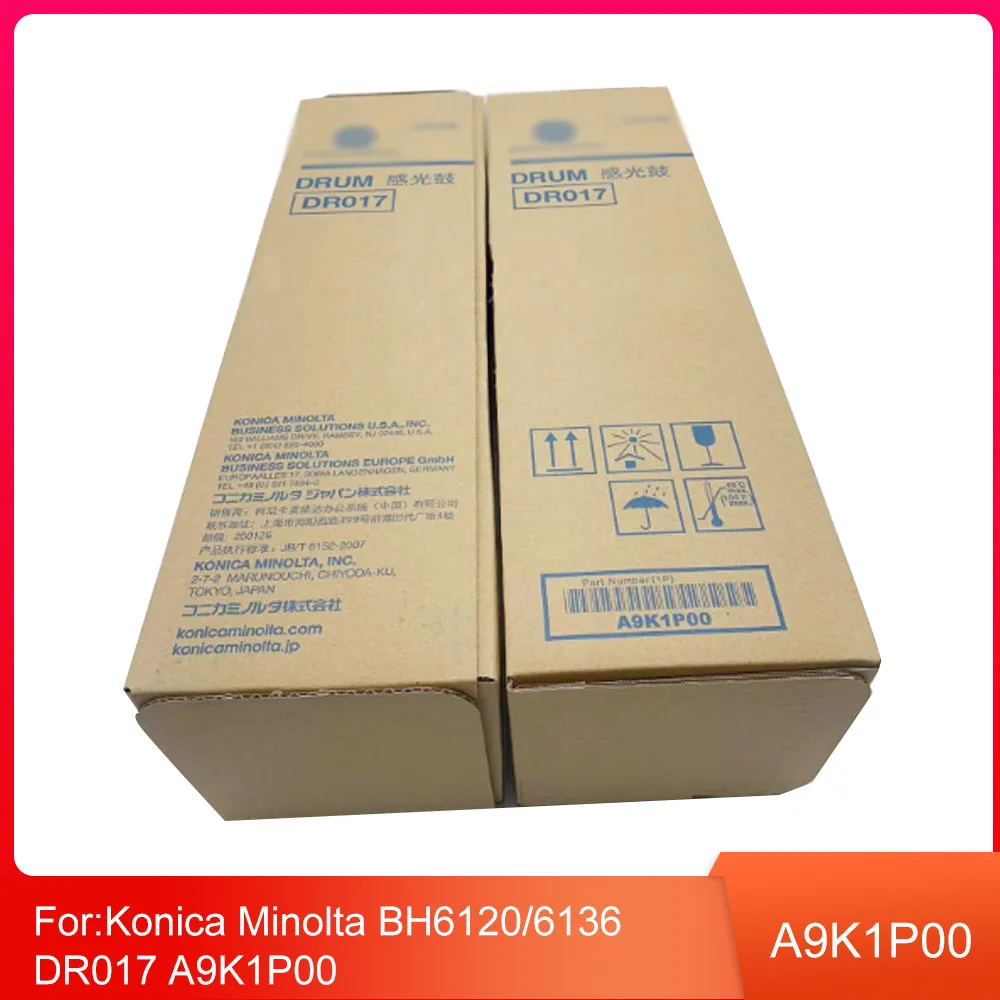 

DR017 A9K1P00 БЛОК БАРАБАНА для Konica Minolta BH6120/6136, новый оригинальный светочувствительный барабан DR017 A9K1P00 без этикетки