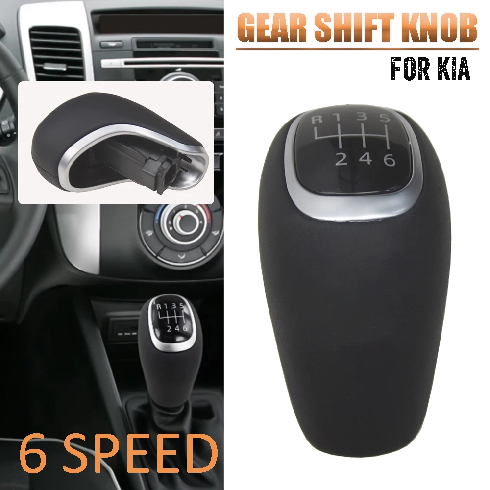 Gear Shift Knob 43711-H8300 For Kia Rio Cerato 2017 For Sportage 2017-2018 Manual Shifter Lever Change Knob 6 Speed