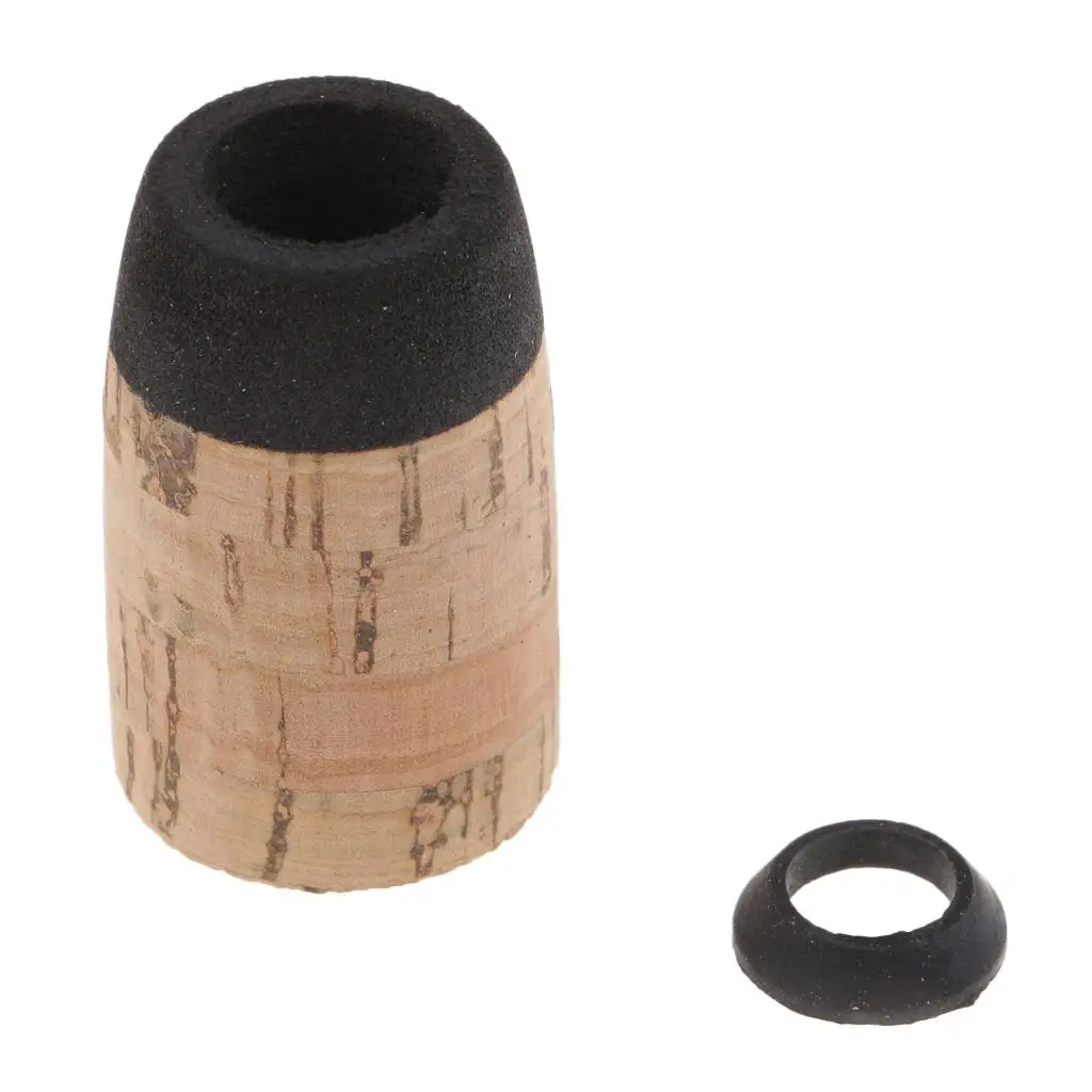 Fishing Rod Handle Composite Cork Kit Reel Seat Easy Install for Fishing Rods Support and Accessory DIY Projects