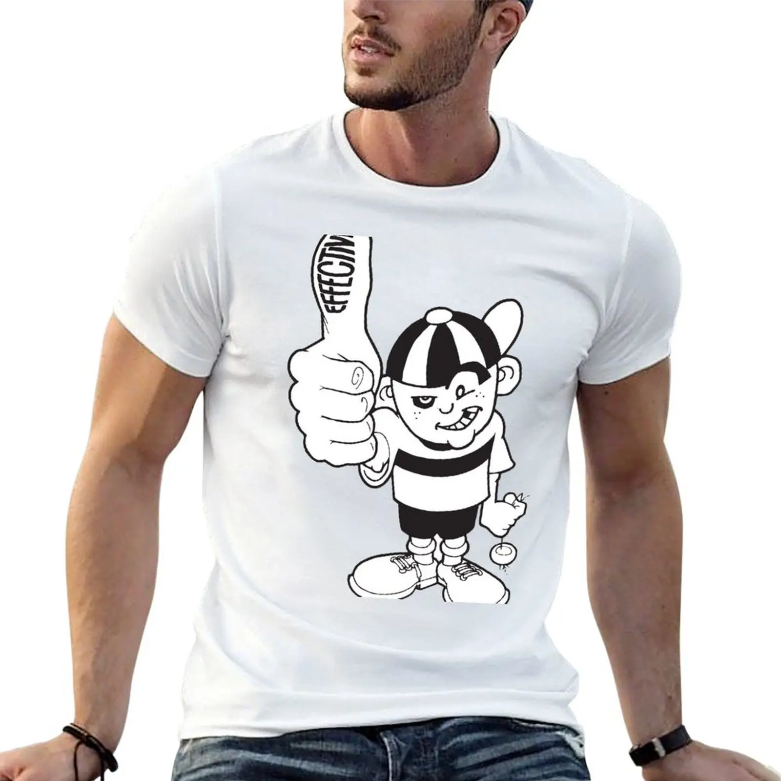 

Effective Records (Black and White Logo) T-Shirt funny t shirts man man t shirt graphic T-Shirt