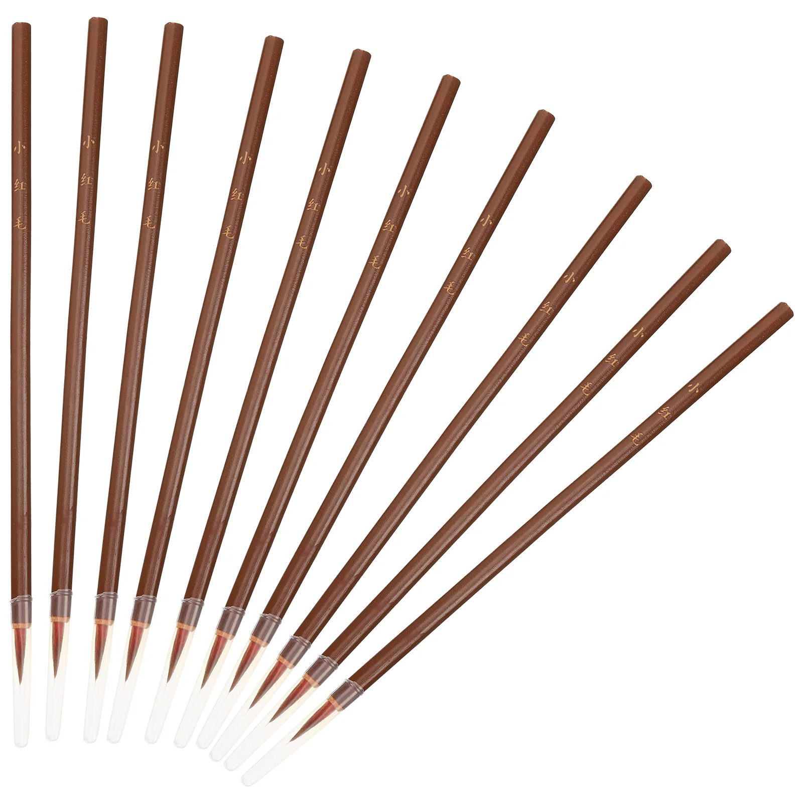 

10 Pcs Calligraphy Pens for Students Stationery Writing Brush Ink Painting Supplies
