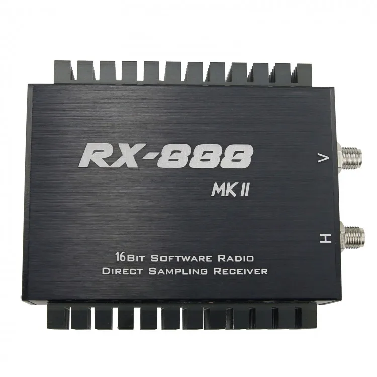 RX-888 MKII SDR Radio Receiver SDR Ham Radio Receiver with LTC2208 16Bit ADC Direct Sampling R828D