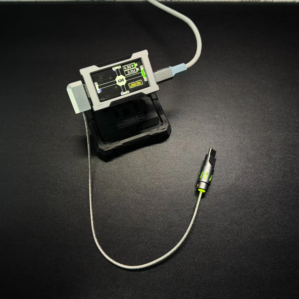 Nitrogen Theme Plug Cable High-end Customized Handmade 8K Ci Short Soft Cable Magnetic Switch Wire Keyboard Accessories DIY Gift