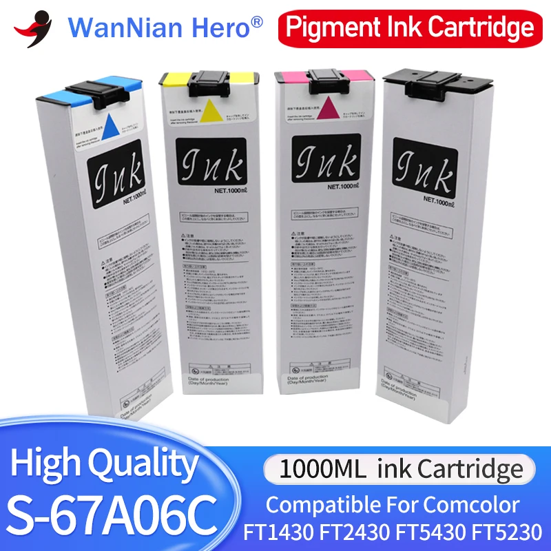 S-67A06C Compatible Ink Cartridge Compatible For Riso For Comcolor FT1430 FT2430 FT5430 FT5230 Inkjet Printer With chip