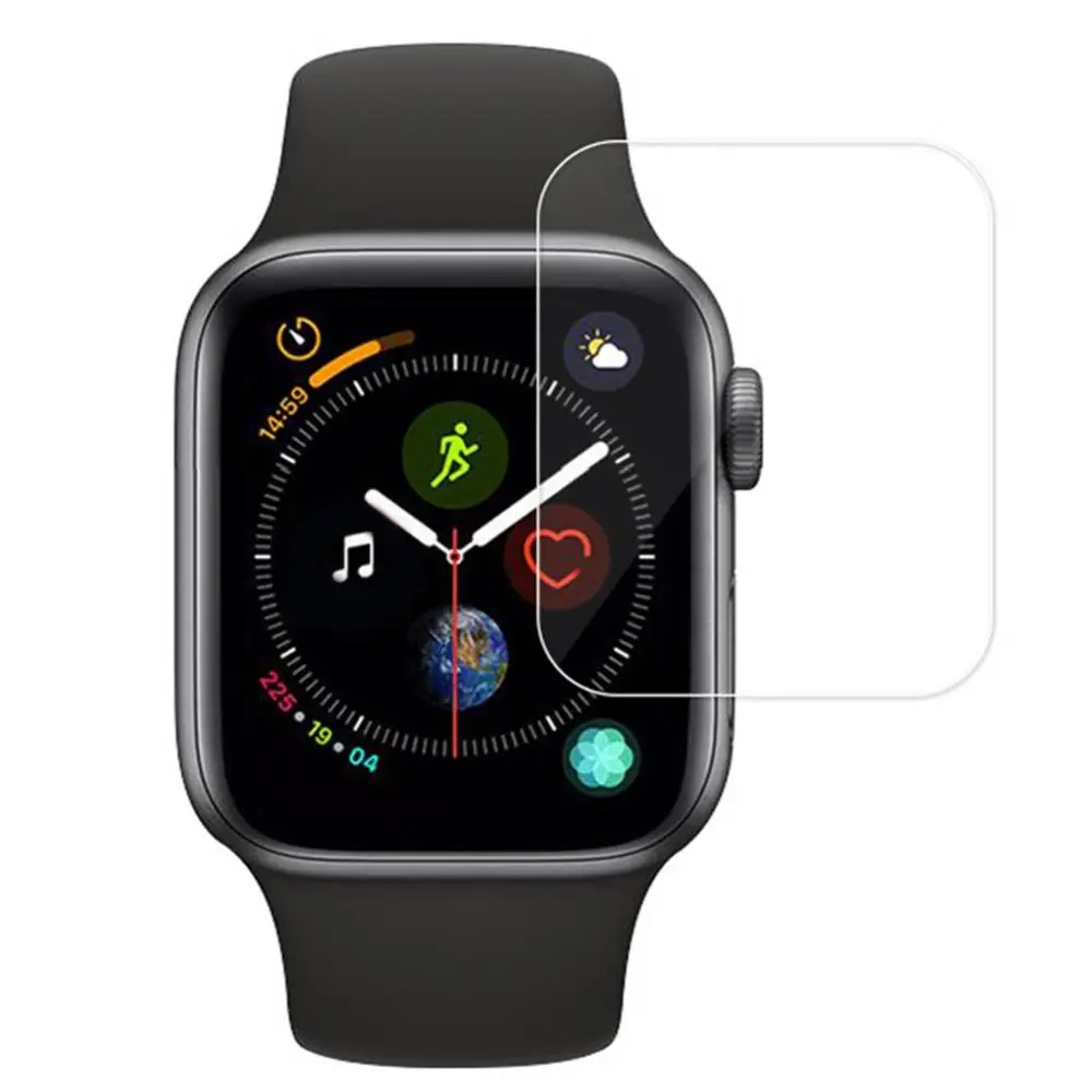 กระจกนิรภัยสำหรับ Apple ป้องกันฟิล์ม2Pcs Anti-Scratch Watch 38/40/42/44มม.