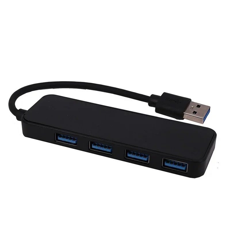 4-портовый USB 3,0 адаптер для компьютера, ноутбука, настольного ПК