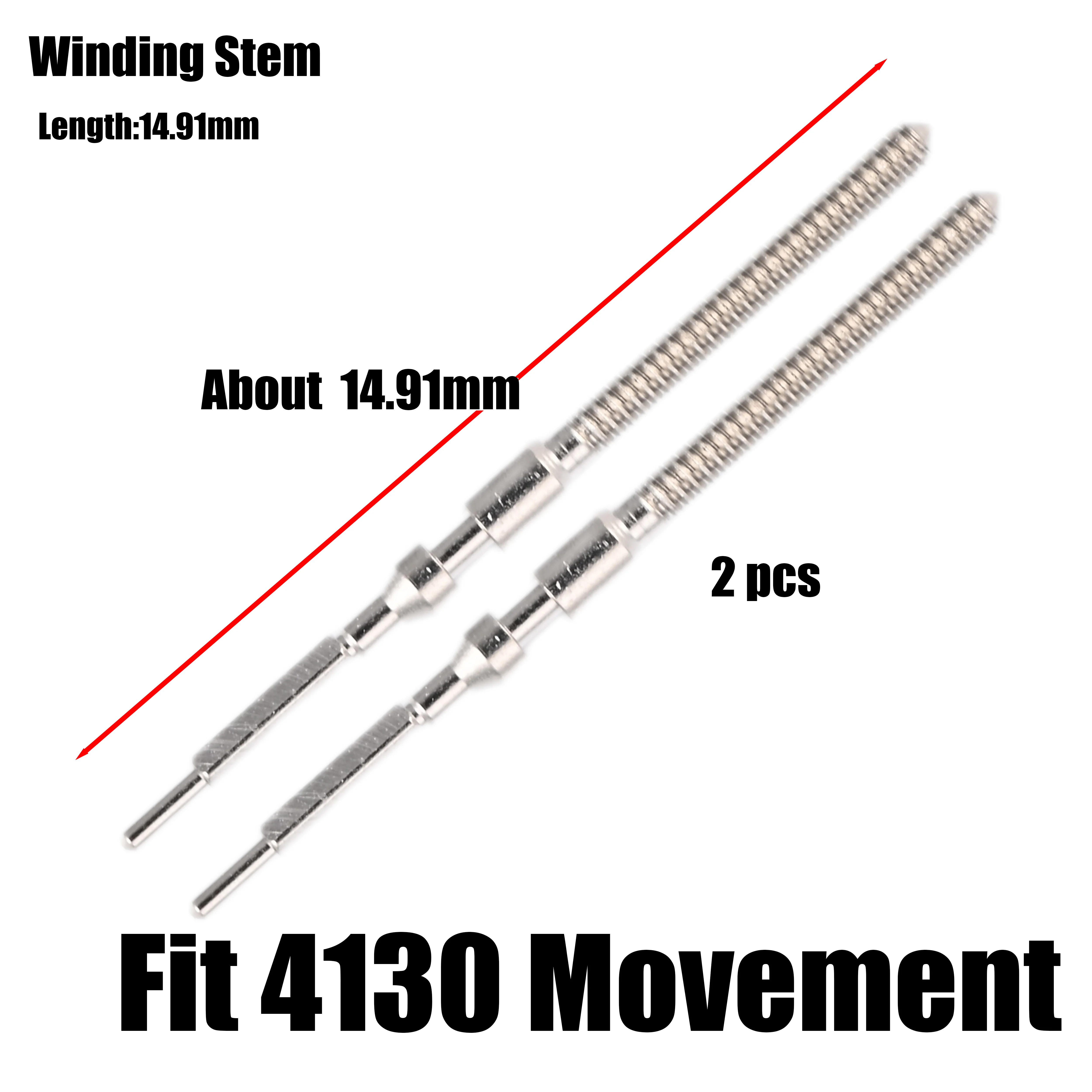 

Winding Stem for 4130 Movement Watch Repair Parts Handle Rod Stem