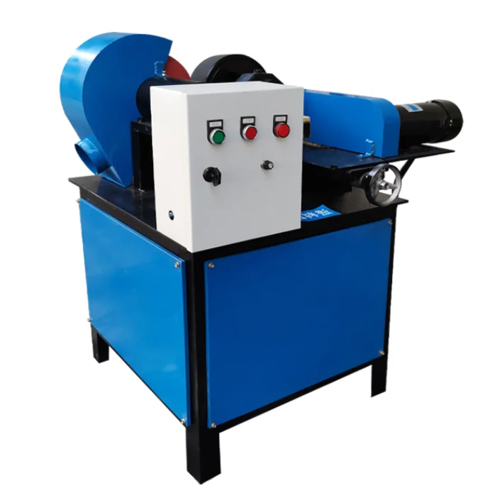 Pipe Rust Removal Machine Metal Pipe Steel Round Pipe Polishing Machine Small Round Tube Centerless Grinder Polishing Machinery