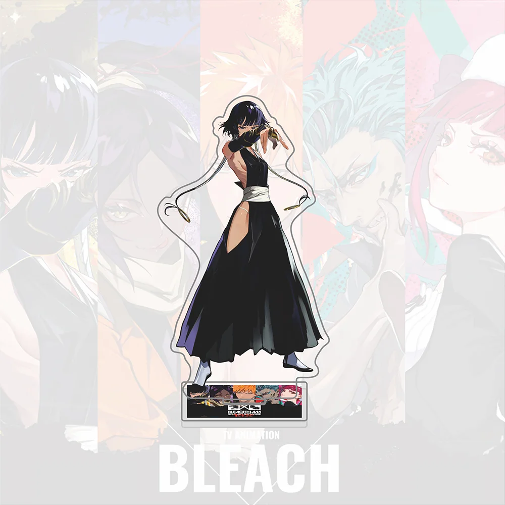 BLEACH X LAM Acrylic Standee & Keychain, Ichigo Grimmjow Riruka Sui-Feng Figure, Soul Art Showcase Desktop Decor Anime Figure view 2