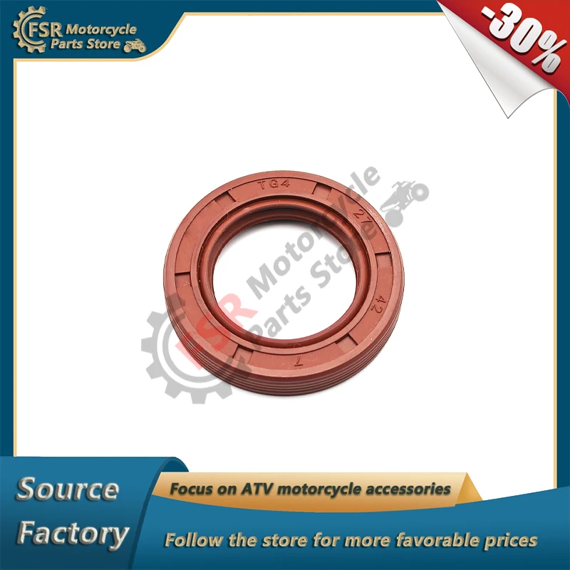 

Сальник FKM 27X42X7, для скутеров STEALS, ATV 110, GRYPHON, ROCKET, SATURN 50, 150, TACTIC 150, A030014-00, FT50T-1022004, ETC10, LU021242