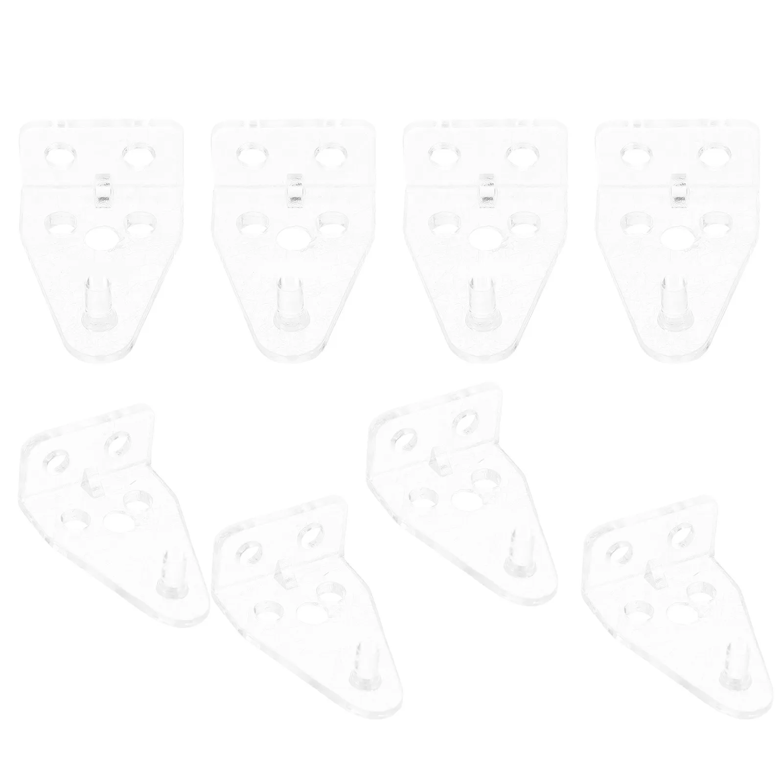 8Pcs Venetian Blind Tilt Hook Set Sturdy Lightweight Connector Hook for Curtain Wand Operation Blind Tilt Control Accessories