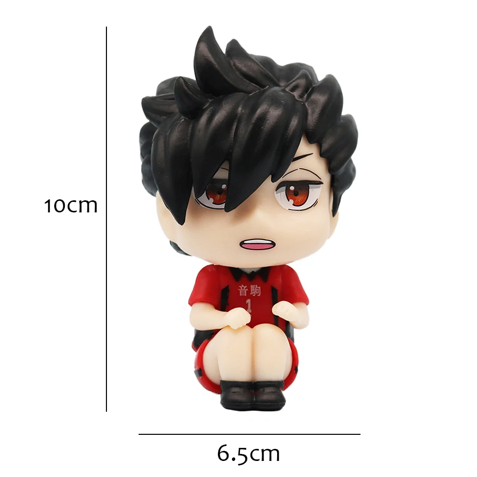 10CM شخصيات كرتونية Haikyuu!! شخصيات شويو هيناتا من مادة PVC توبيو كاجياما ألعاب للأطفال مجمع هدايا نموذج هايكيو