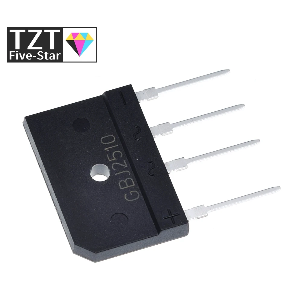 TZT 5/10 قطعة 25A 1000 فولت gbj2510