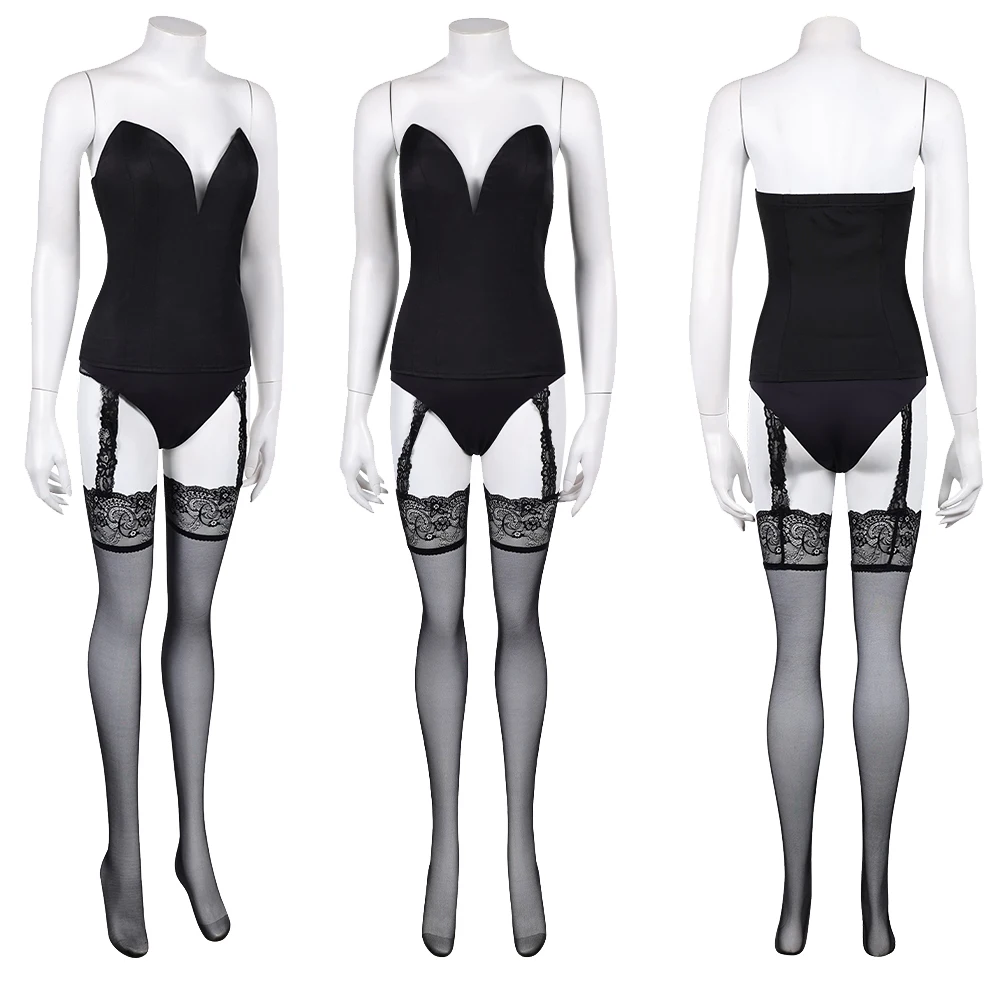 

Adult Women Ethel Cosplay Cripps Costume Sand TV 2025 Man Fantasia Top Shorts Stockings Outfits Halloween Carnival Party Suit