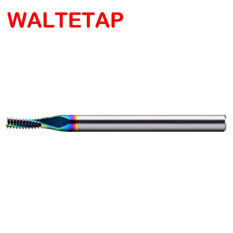 WALTETAP CNC Machine Solid Carbide Full Thread Milling Cutter UNC 10-24 12-24 1/4 5/16 3/8 7/16 UNF 8-36 10-32 12-18