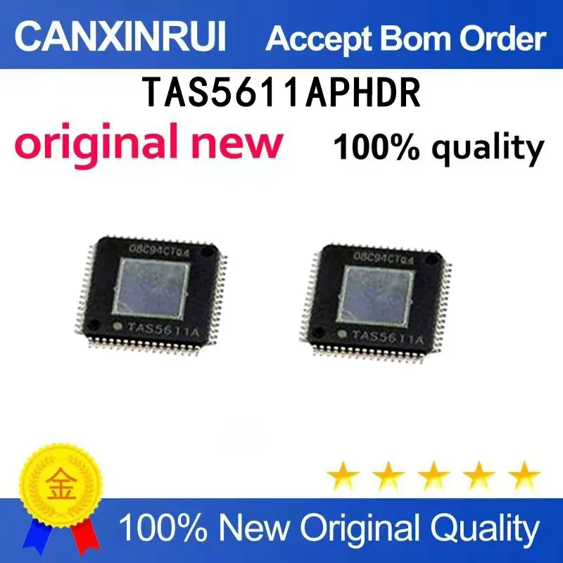 (5pcs-100pcs）Brand new original TAS5611APHDR silk screen TAS5611A D-class audio amplifier chip