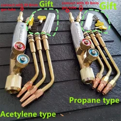 Rotary Gas Welding Torch Oxy Acetylene Propane Welding Gun