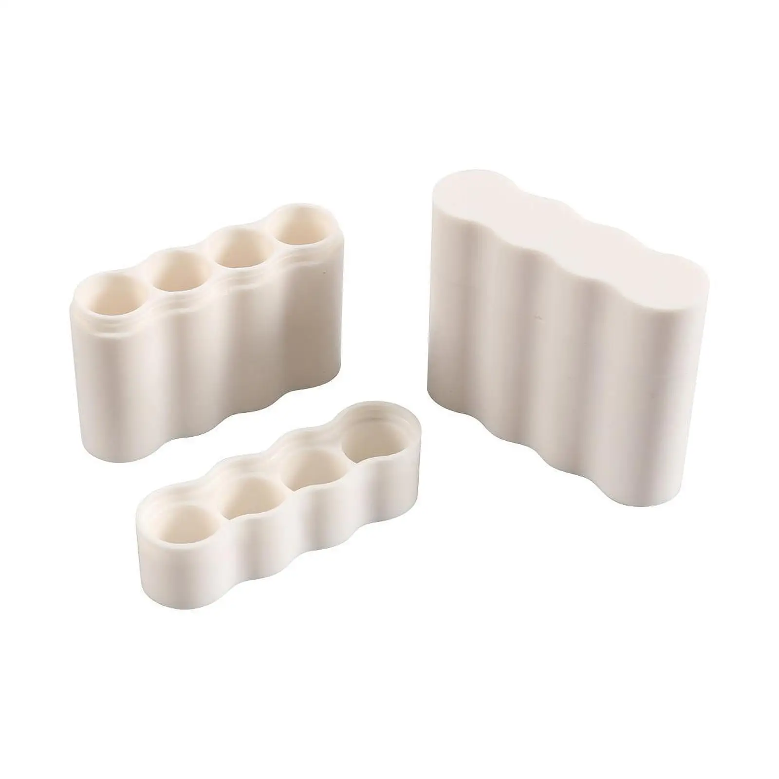 Battery Holder Container Case for 4 AA Batteries with Compact Size and Insulative Design for Travel Garage Camping Storage Needs