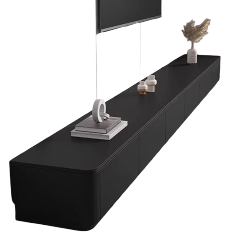 

Living Room Modern TV Stands Simple Solid Wood Vintage Nordic TV Stands Storage Black Vetrinette Da Esposizione Home Furniture