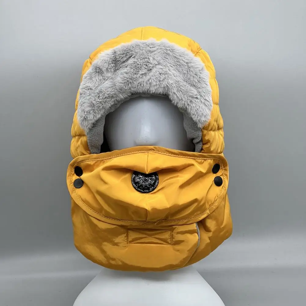 Fasten Tape  Warm Ventilation Mouth Hole Outdoor Hat Scarf No Pungent Smell Outdoor Hat Scarf Unisex   for Skiing