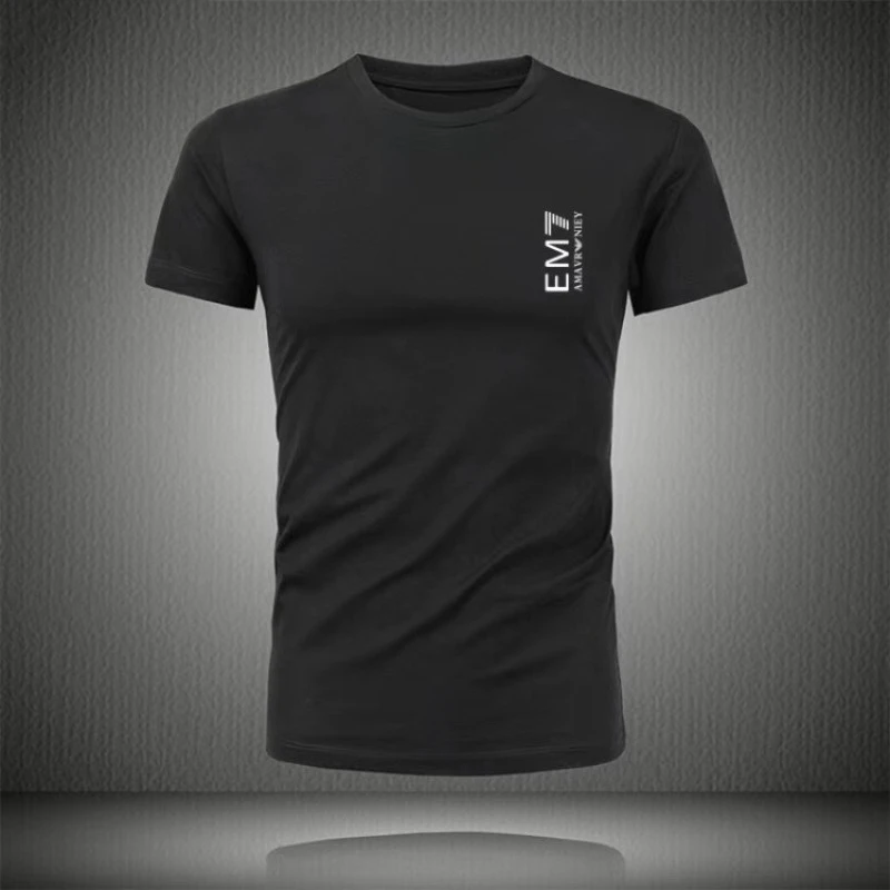 

2025 Summer new high-quality men's and women's T-shirts cotton pattern printed loose short-sleeved outdoor sport tops